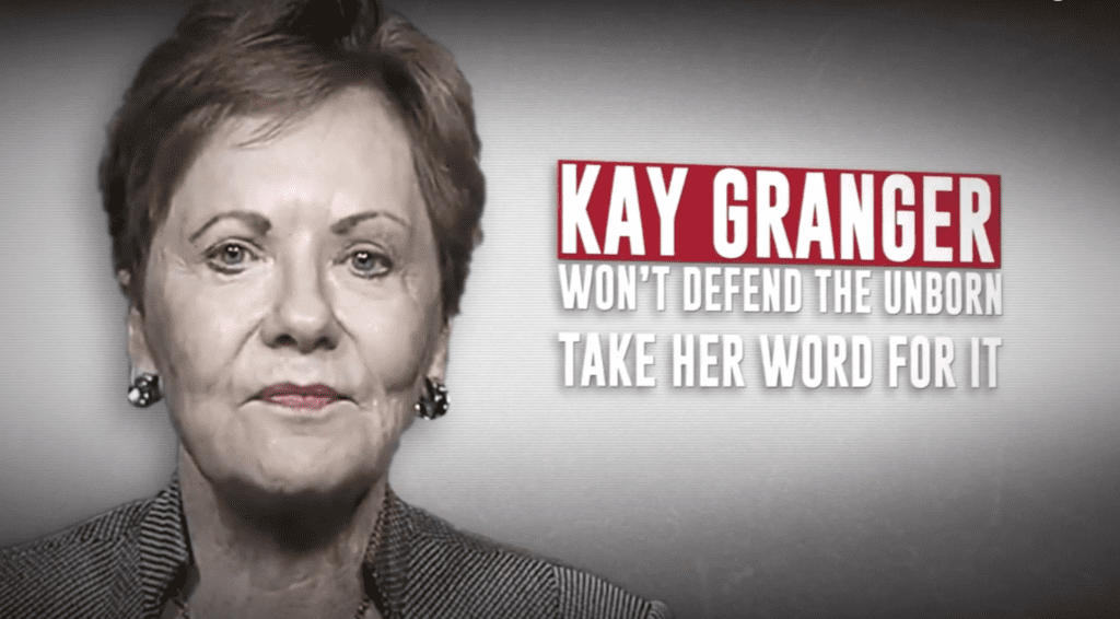  New Ad Blasts ‘Pro-Choice Republican’ Kay Granger 