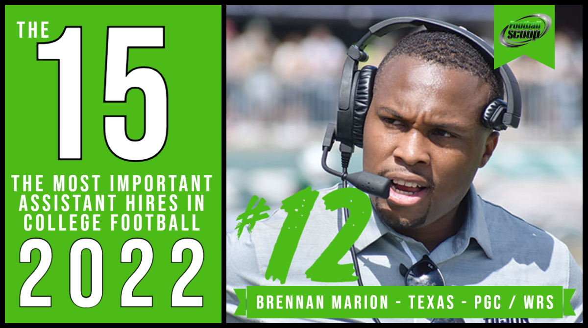  The 15 most important assistant coaching hires of 2022 -- No. 12: Brennan Marion, Texas 