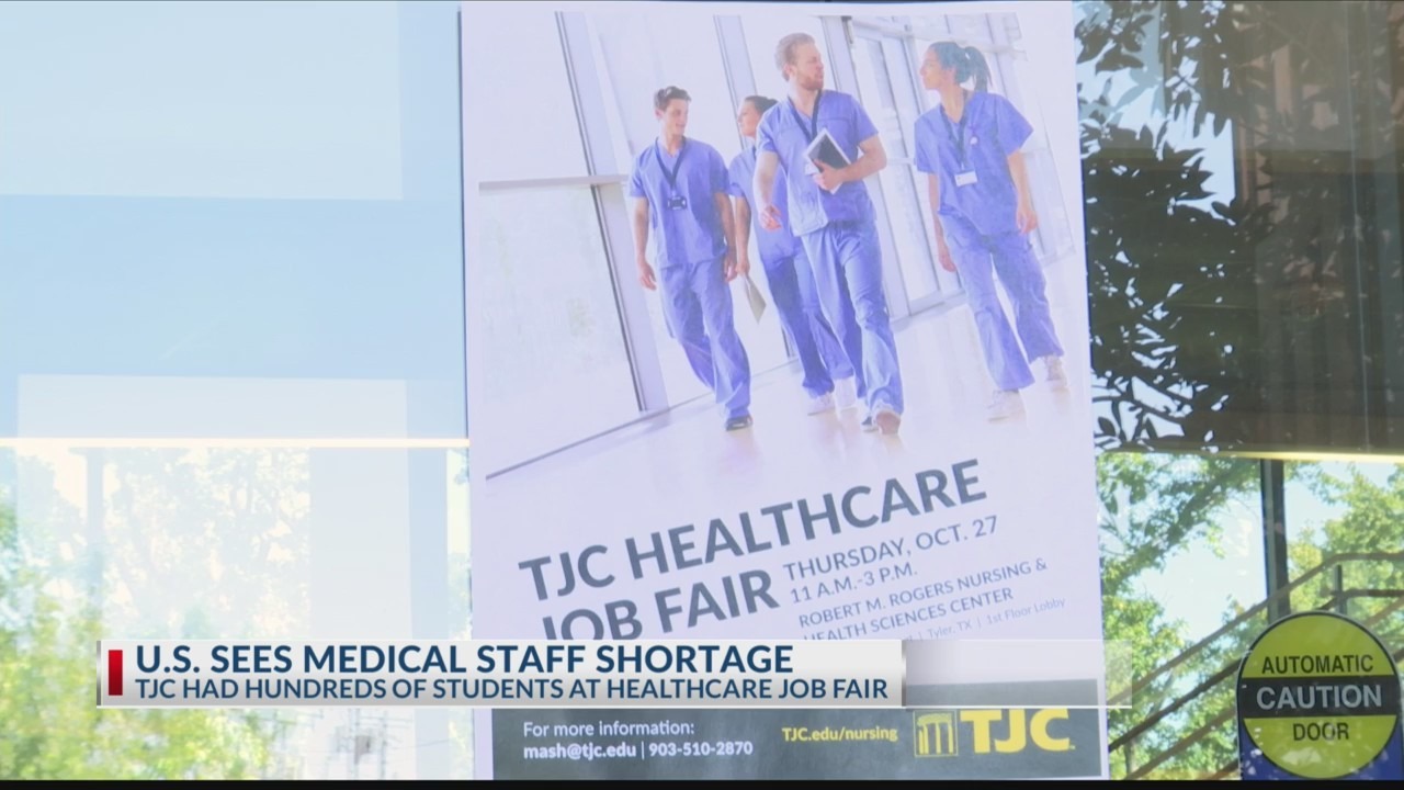  Hundreds attend TJC healthcare job fair amid shortage of medical workers 