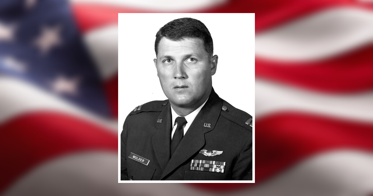  Lt. Col R. Richard Mulder Obituary 2023 