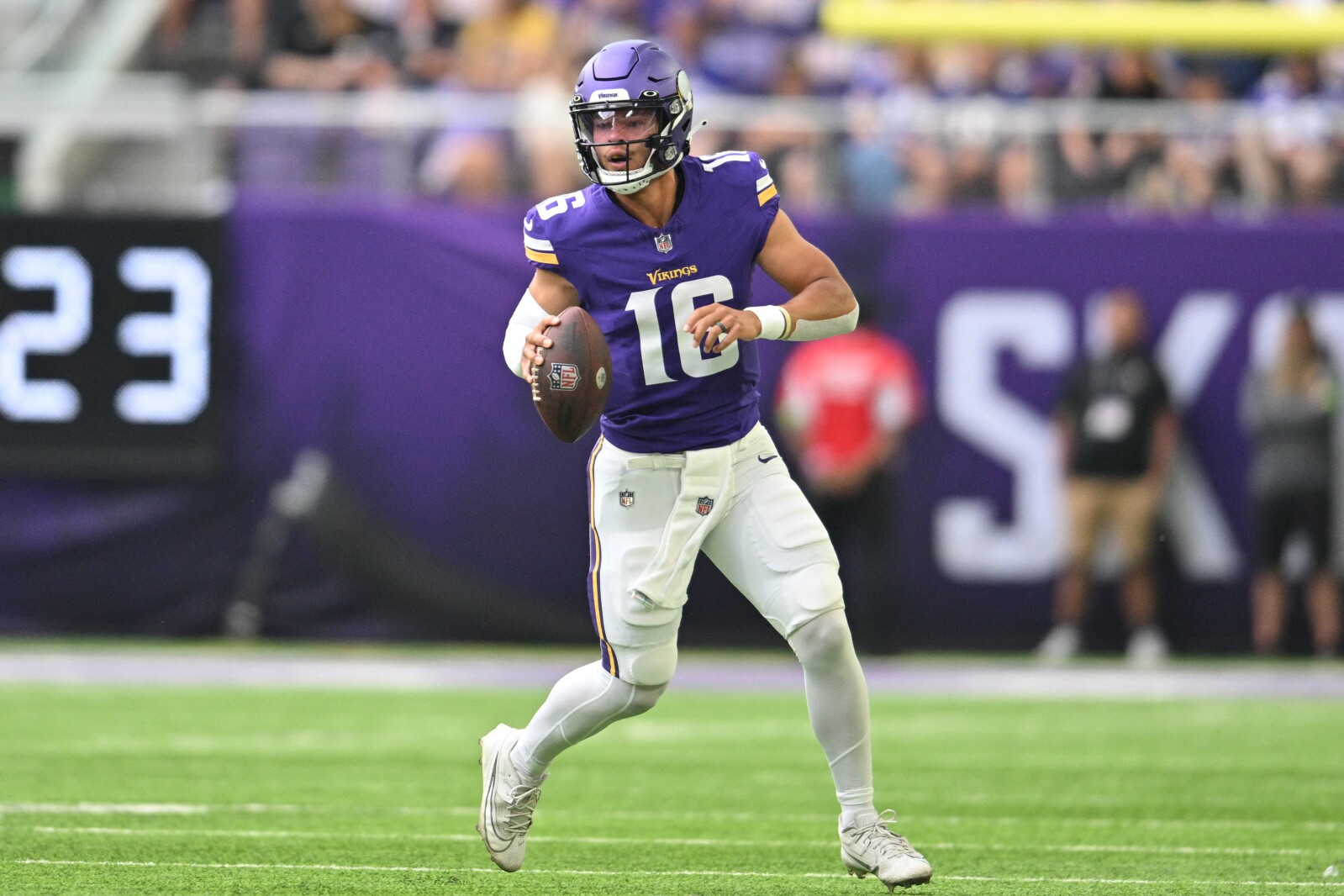  Vikings rookie quarterback Jaren Hall was made for this moment 