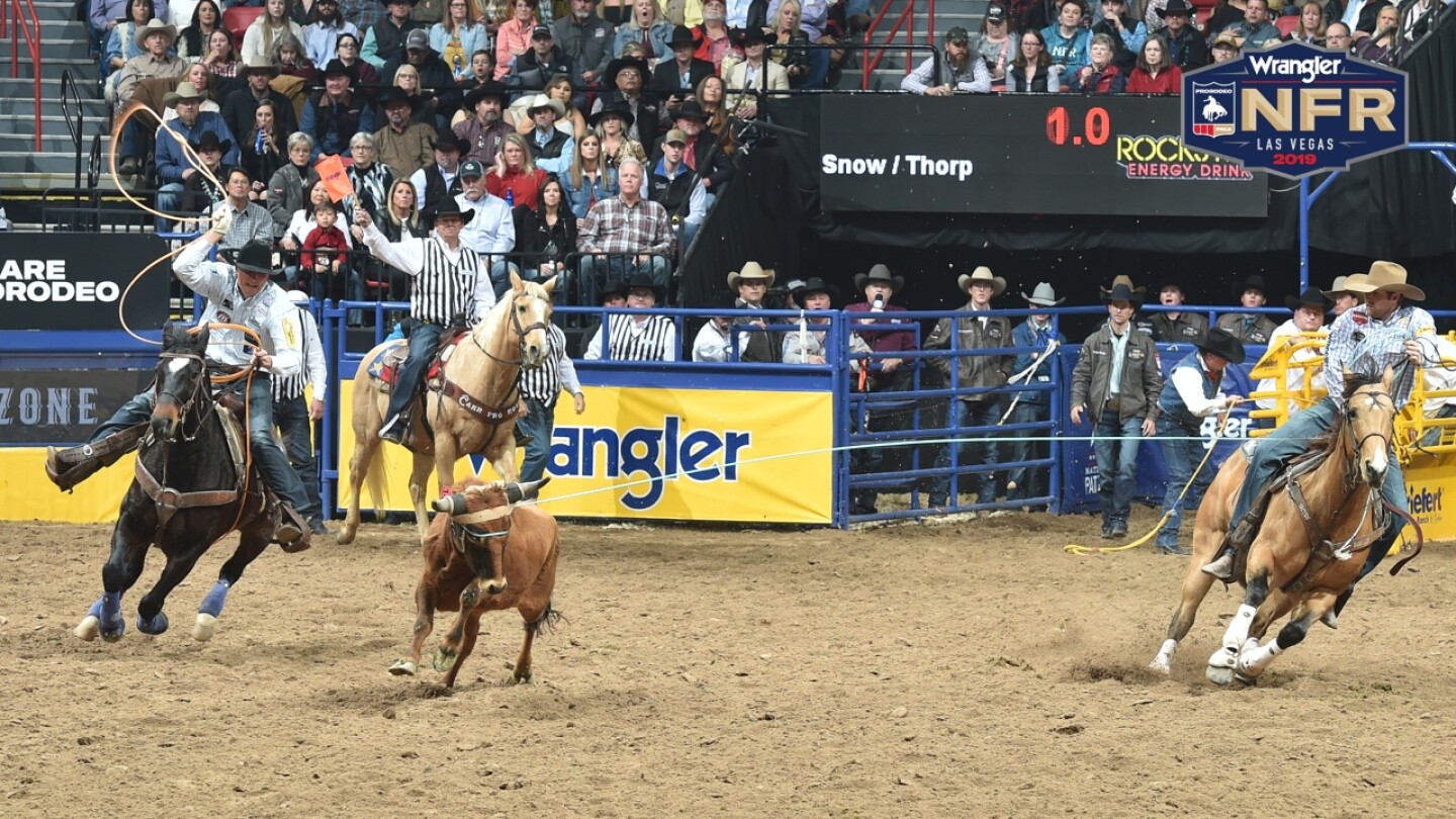 Team Ropers Cody Snow and Wesley Thorp Slide into Las Vegas for their Fifth NFR as a Duo 
